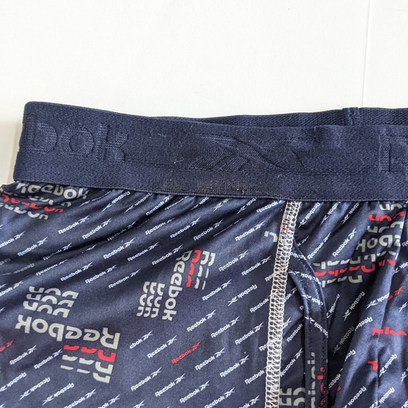 Reebok Performance Underwear Speedwick Blue Boxer Briefs NWOT - Picture 4 of 4